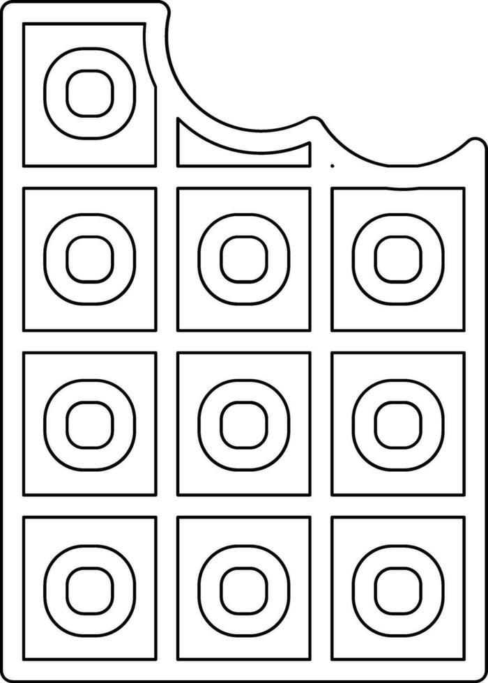 Chocolate Bar Vector Icon