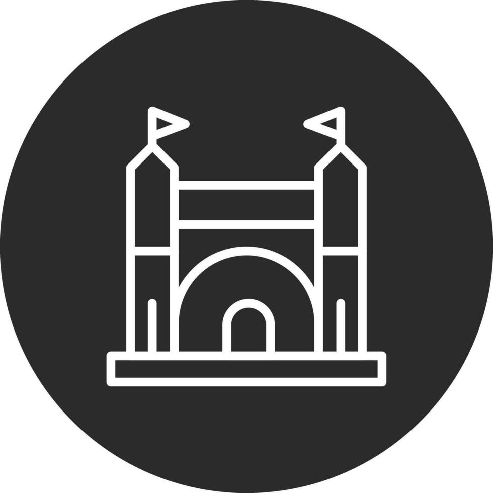 Bouncy Castle Vector Icon