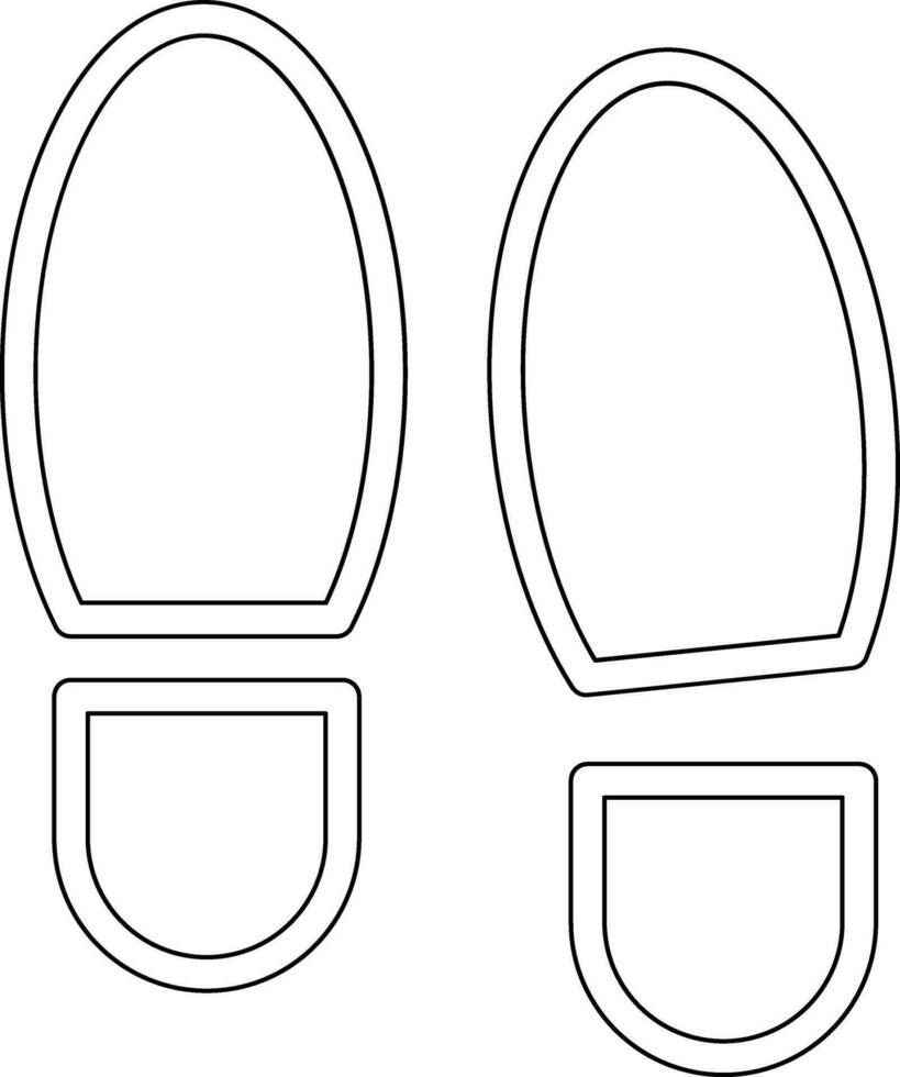 Footprint Vector Icon