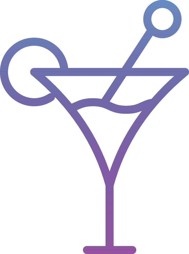 Cocktail Vector Icon