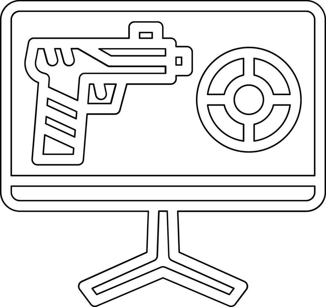 Shooting Vector Icon