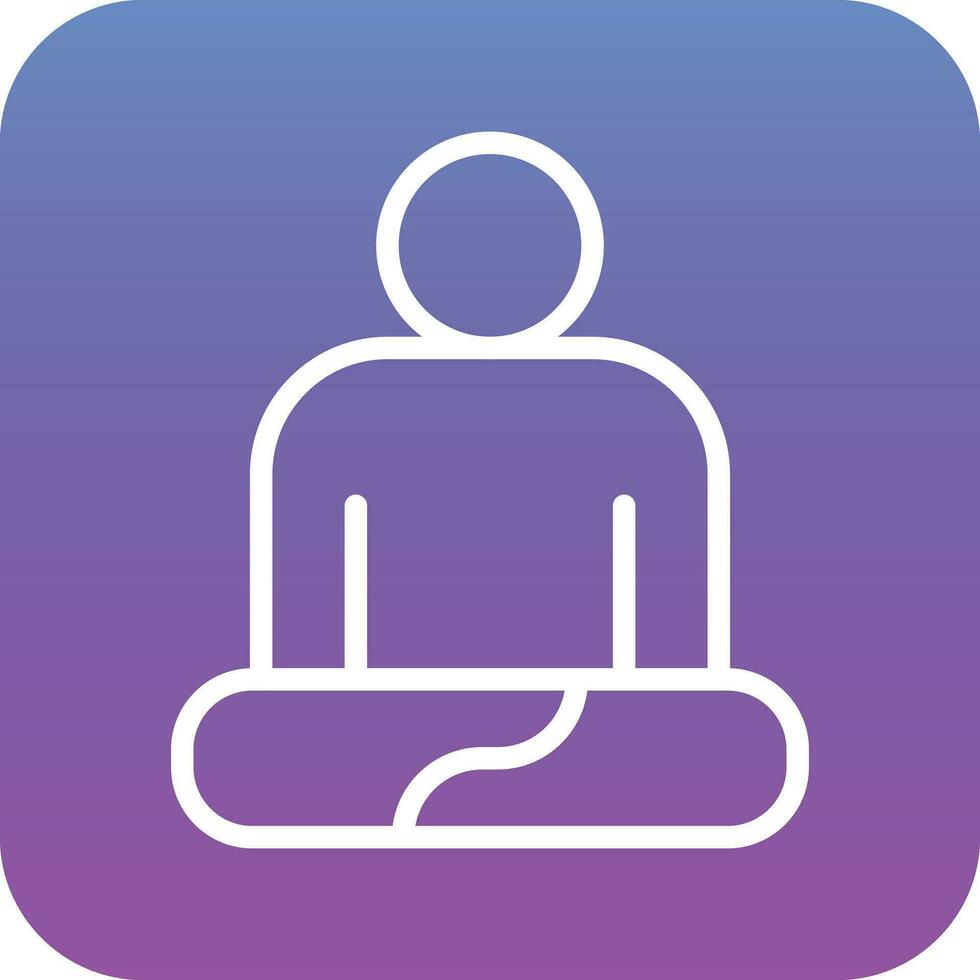 Meditation Vector Icon
