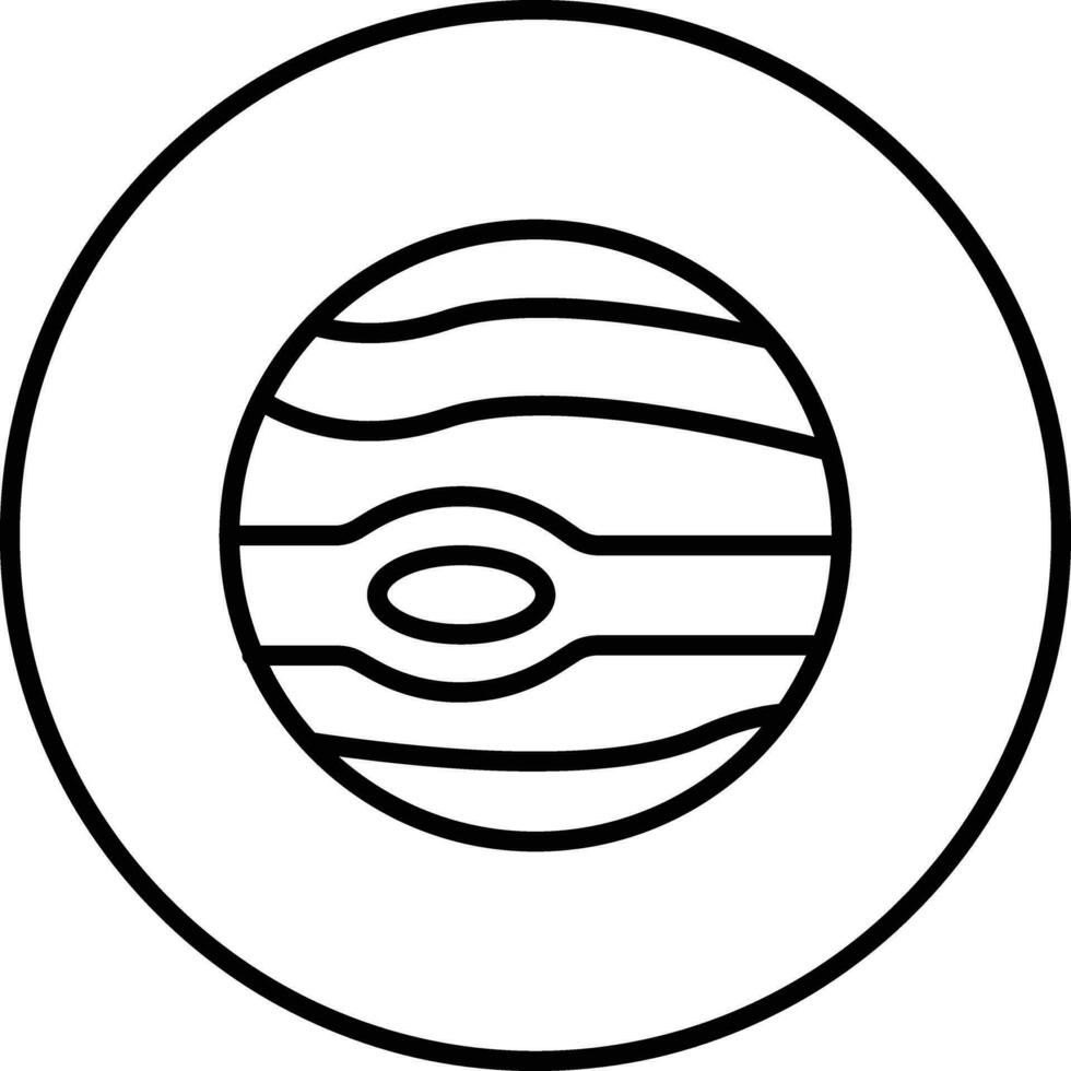 Jupiter Vector Icon