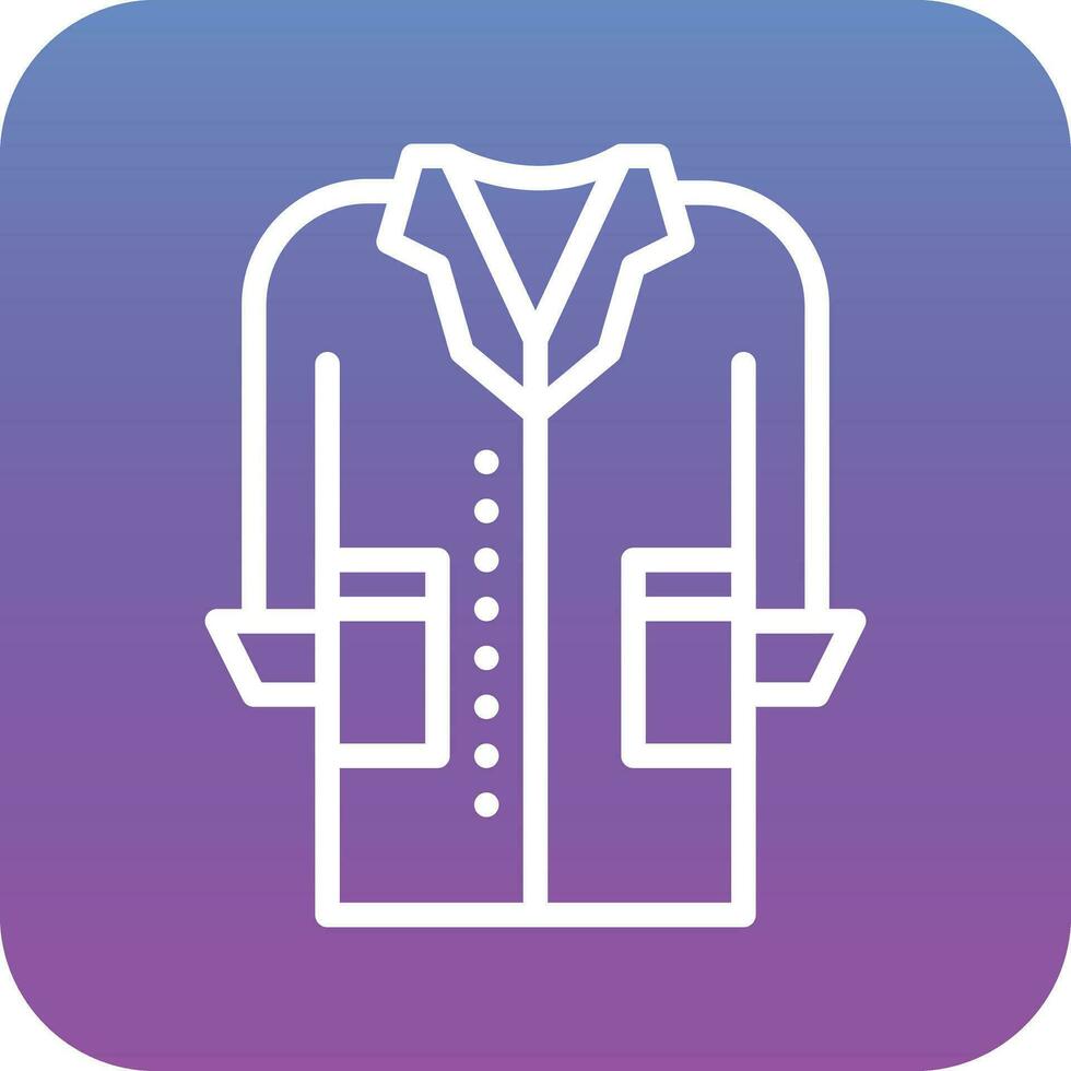 Lab Coat Vector Icon