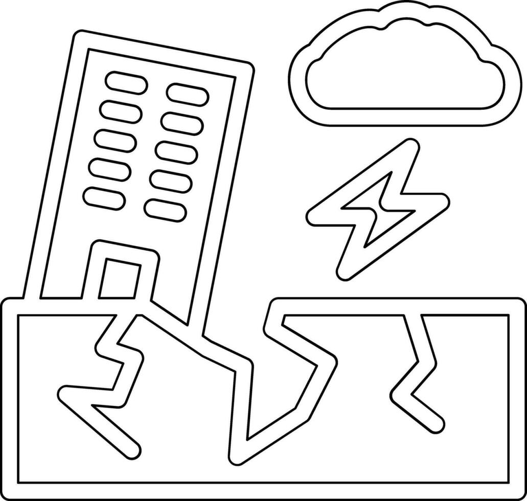 Natural Disaster Vector Icon