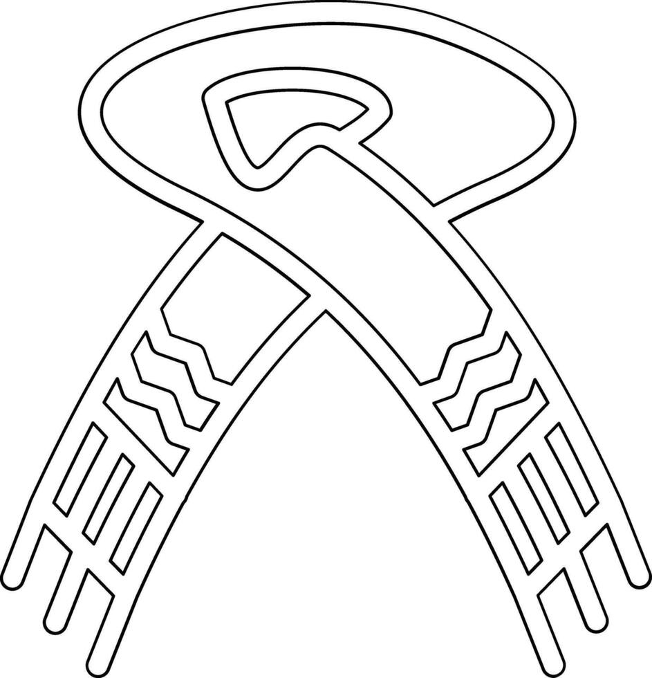 Scarf Vector Icon