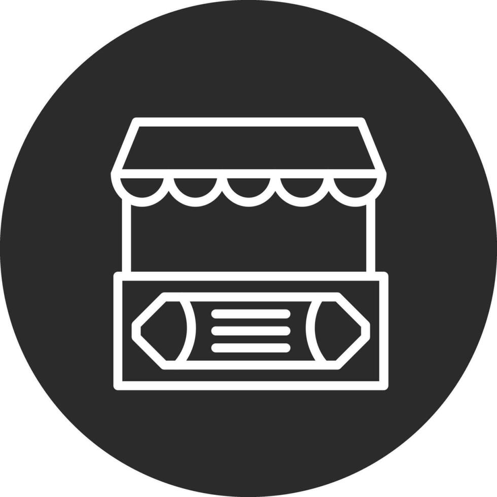 Street Market Vector Icon