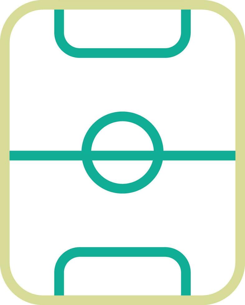 icono de vector de campo de fútbol