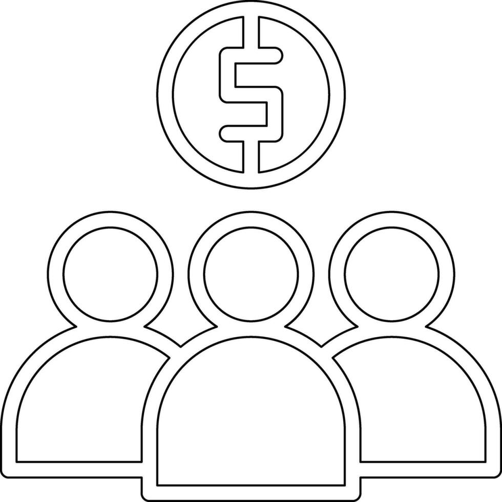 Crowdfunding Vector Icon