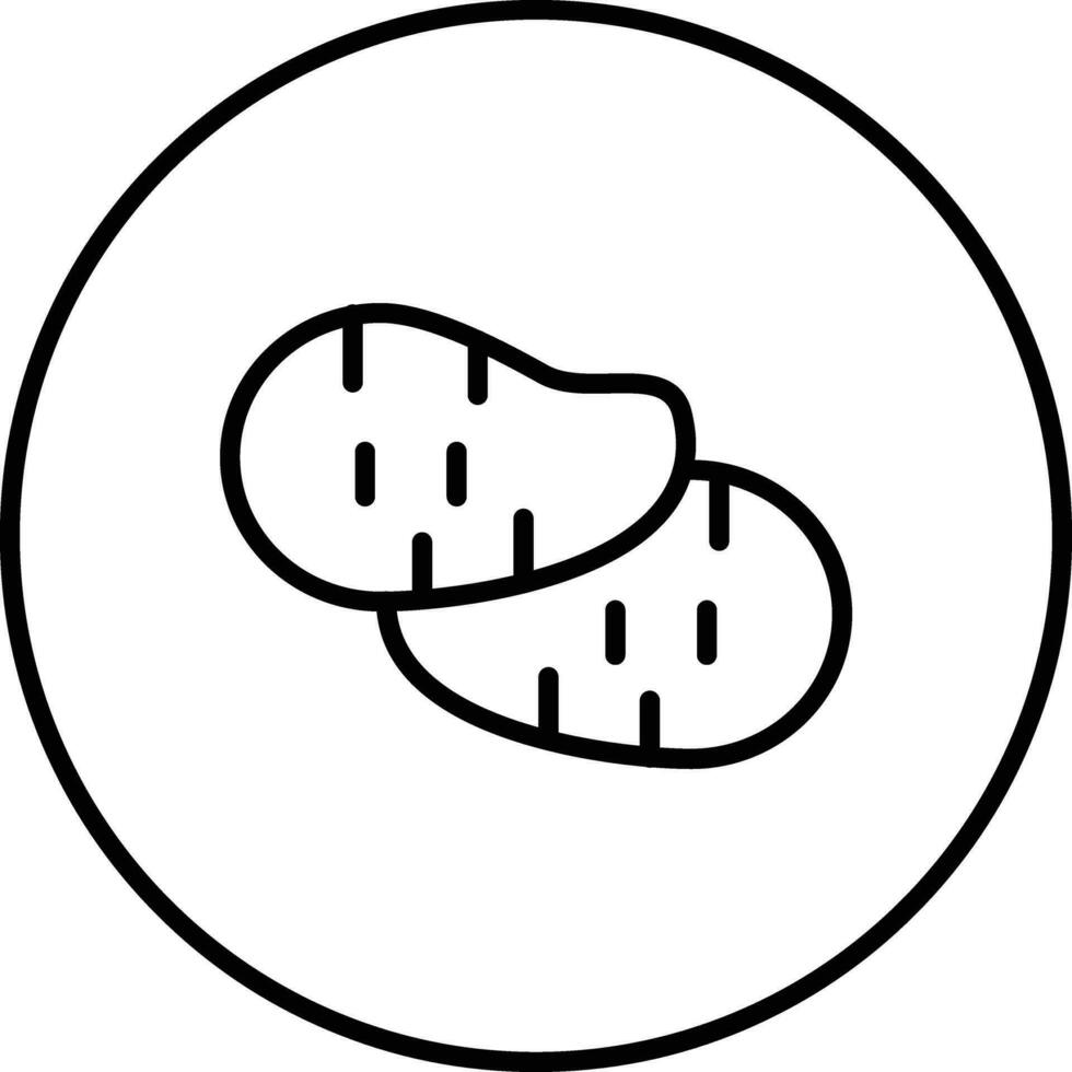 Potatoes Vector Icon