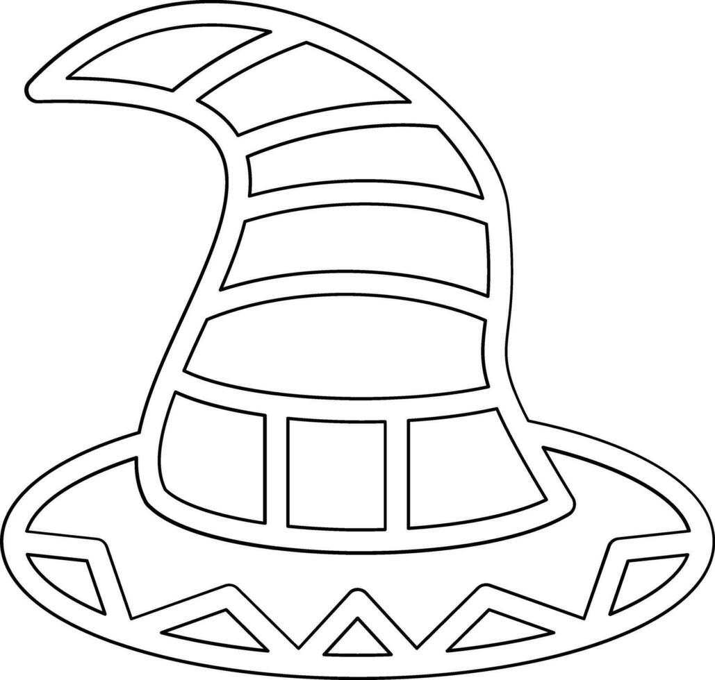 Witch Hat Vector Icon