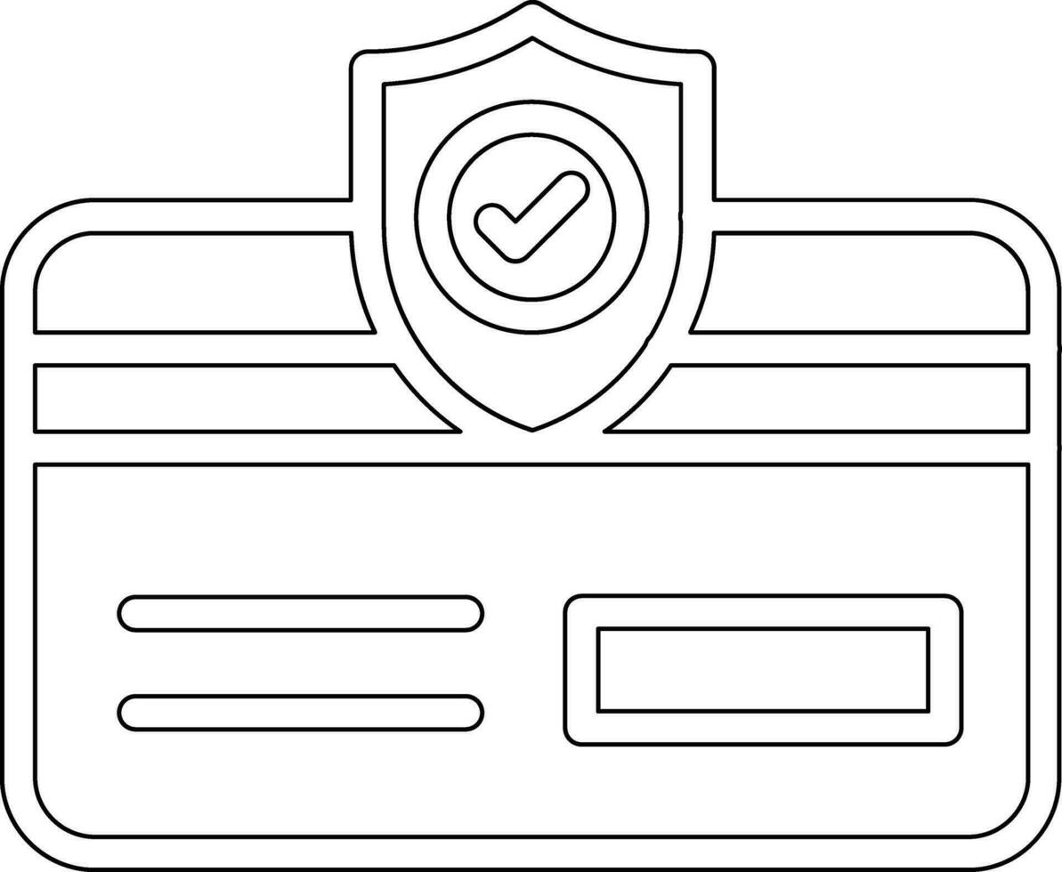 pago seguridad vector icono