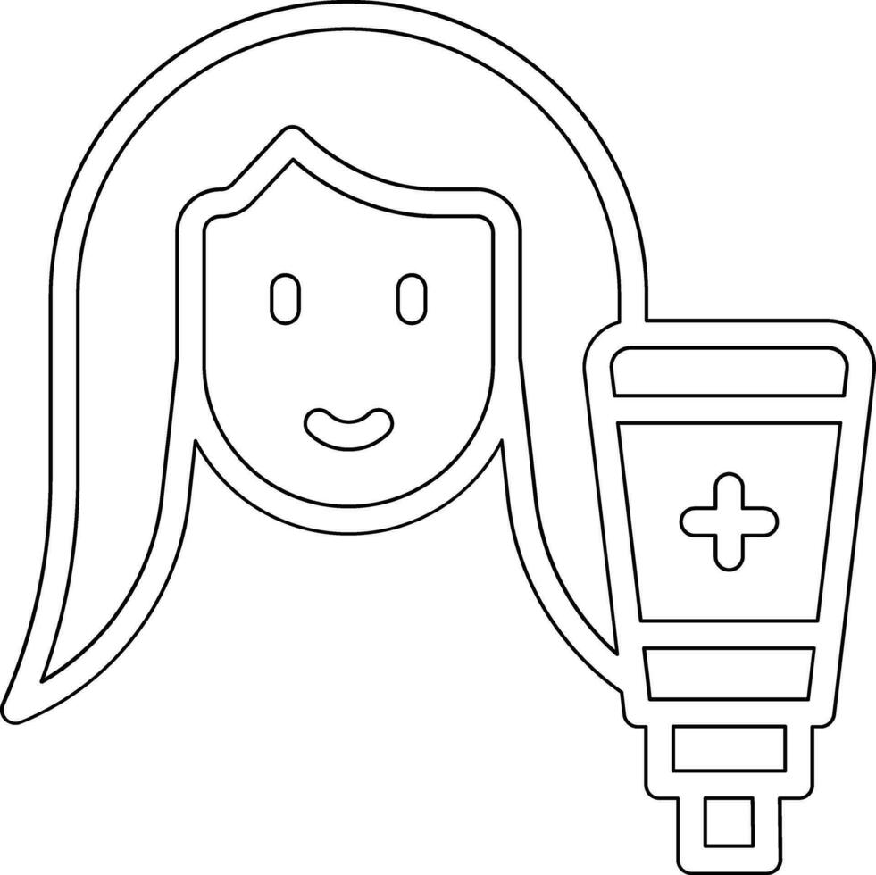 Hair Treatment Vector Icon