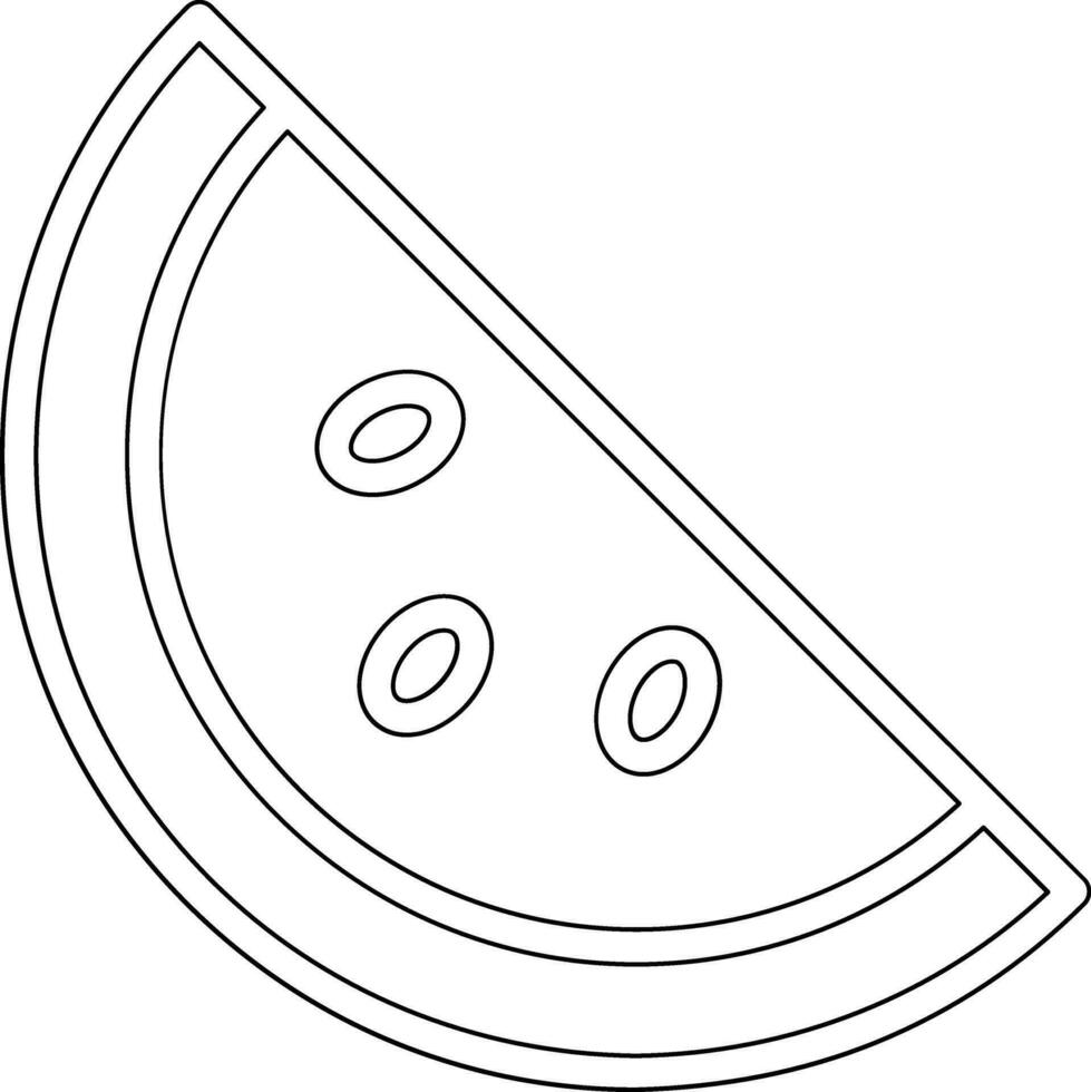 Watermelon Vector Icon