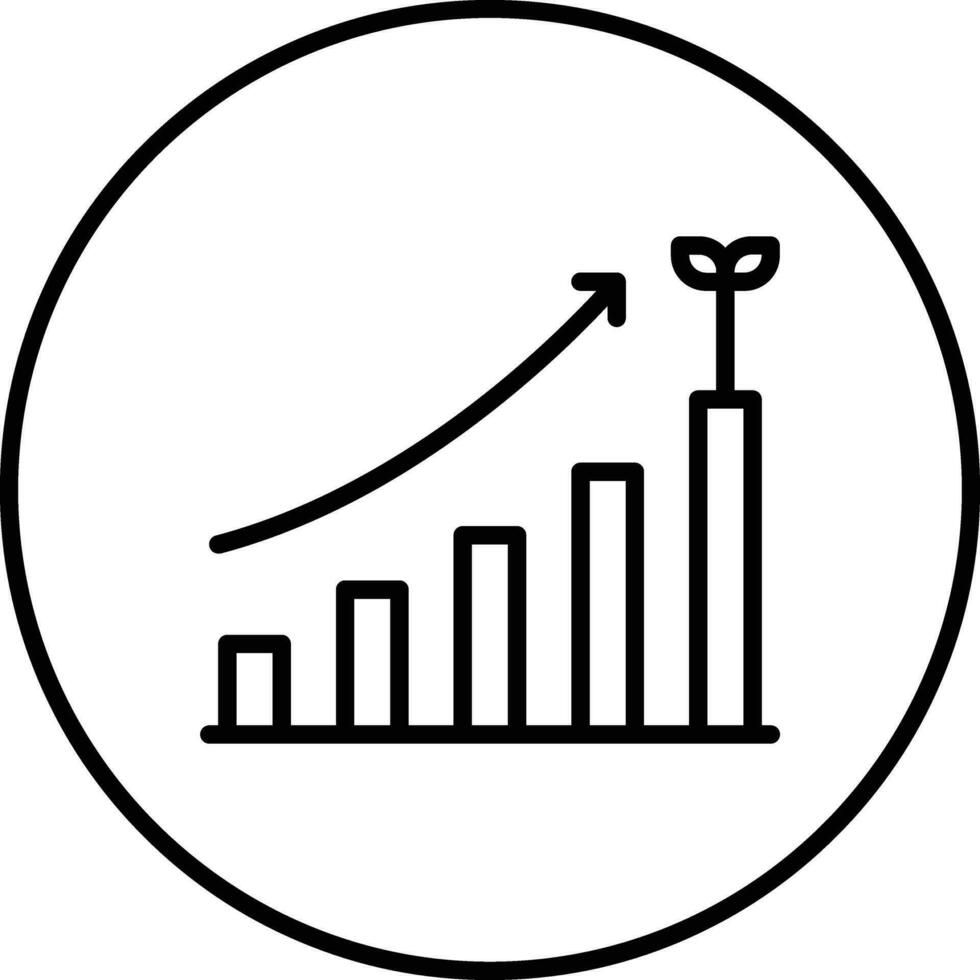 Business Growth Vector Icon