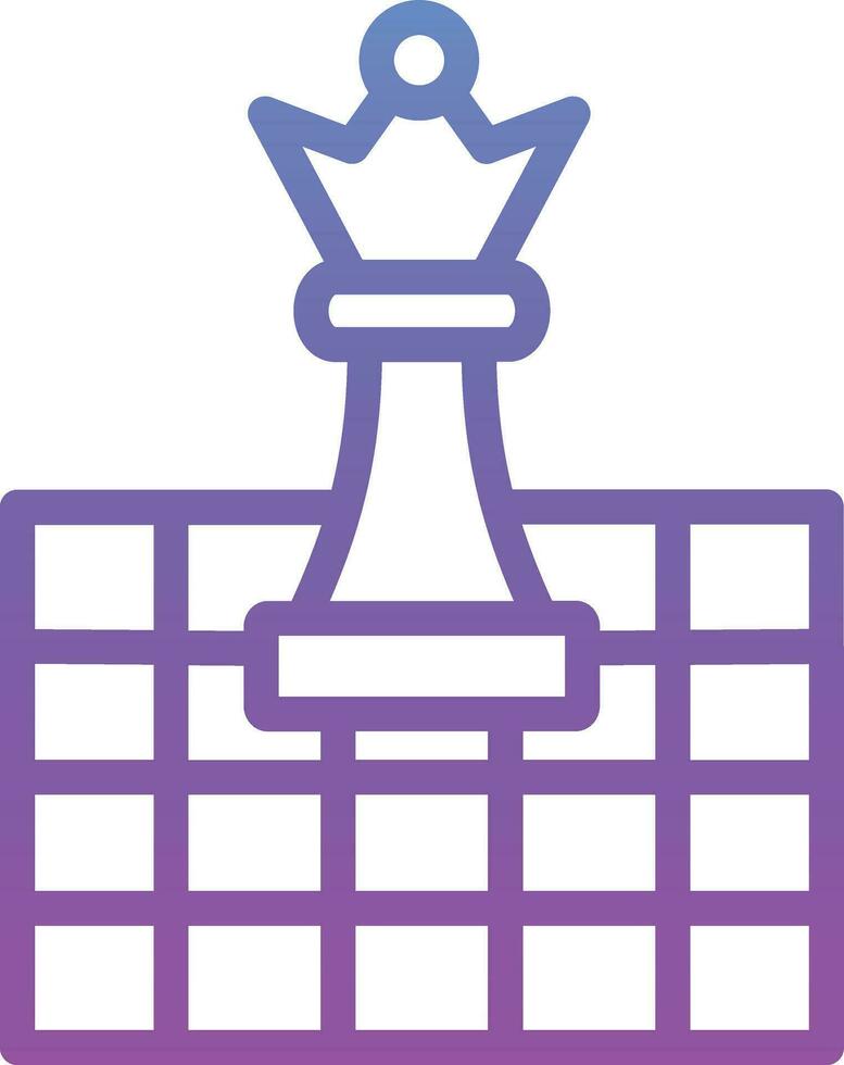 Chess Game Vector Icon