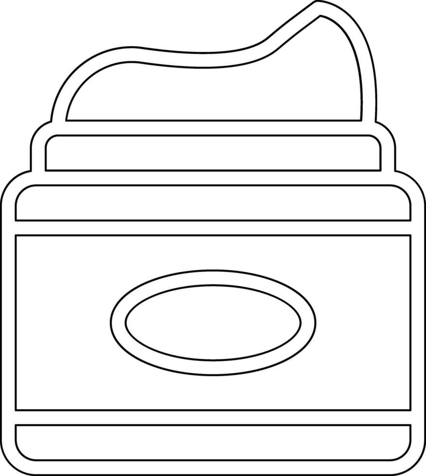Cream Vector Icon