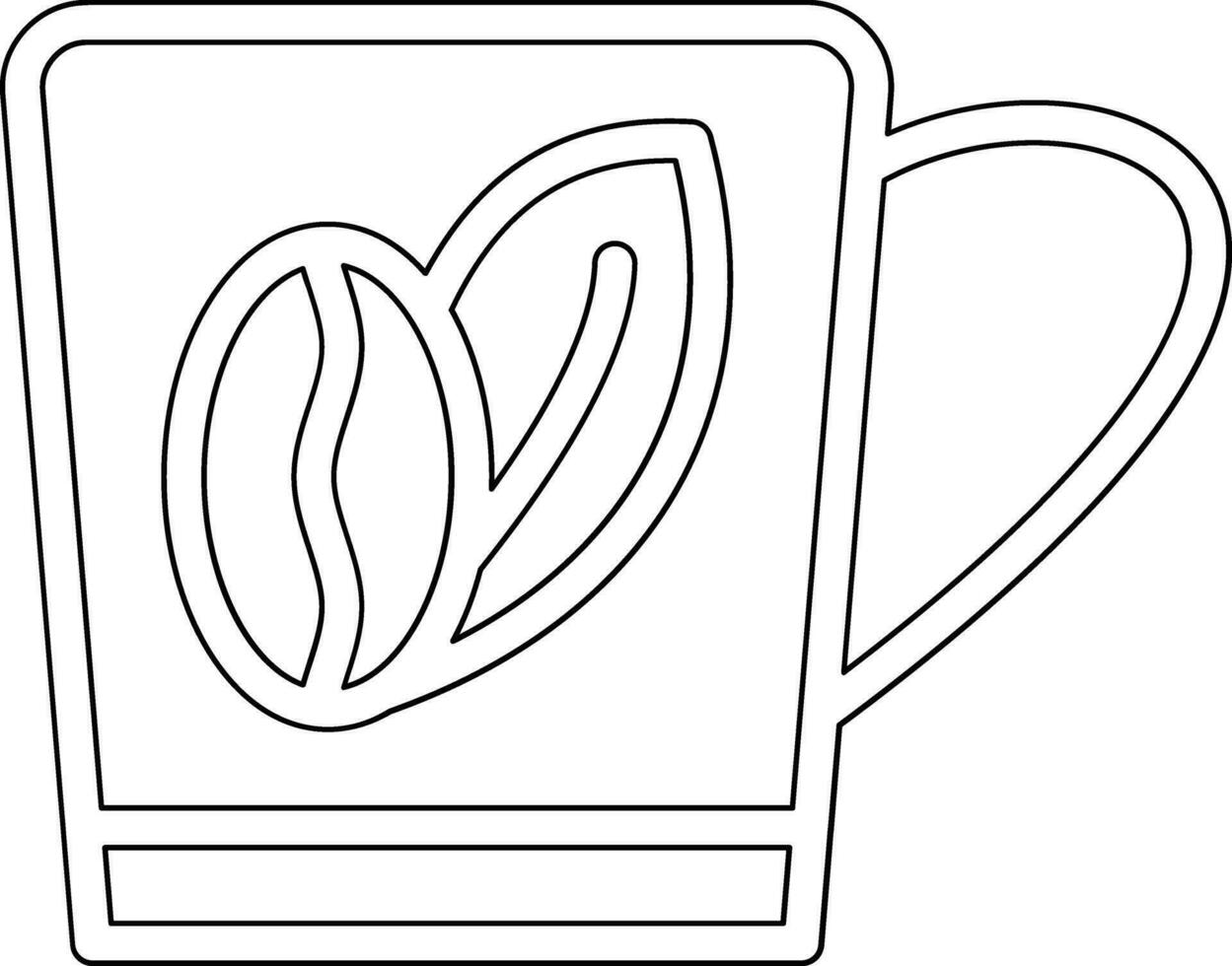 Mint Coffee Vector Icon