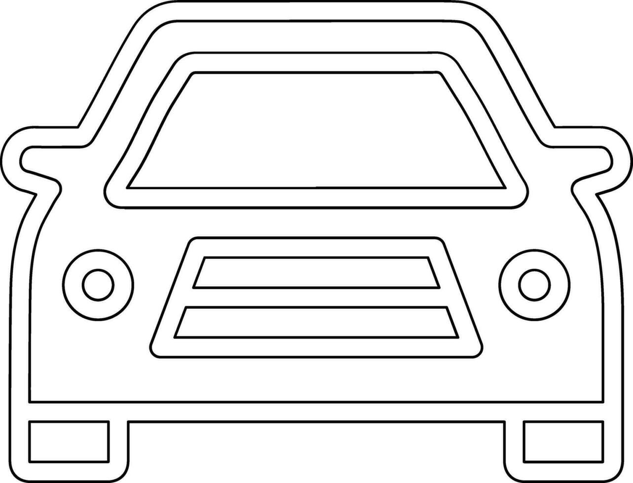 Smart Car Vector Icon