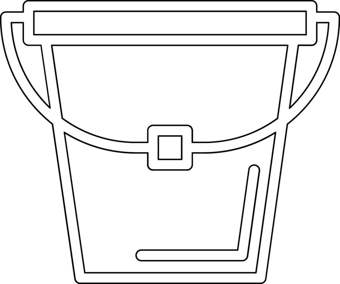 Bucket Vector Icon