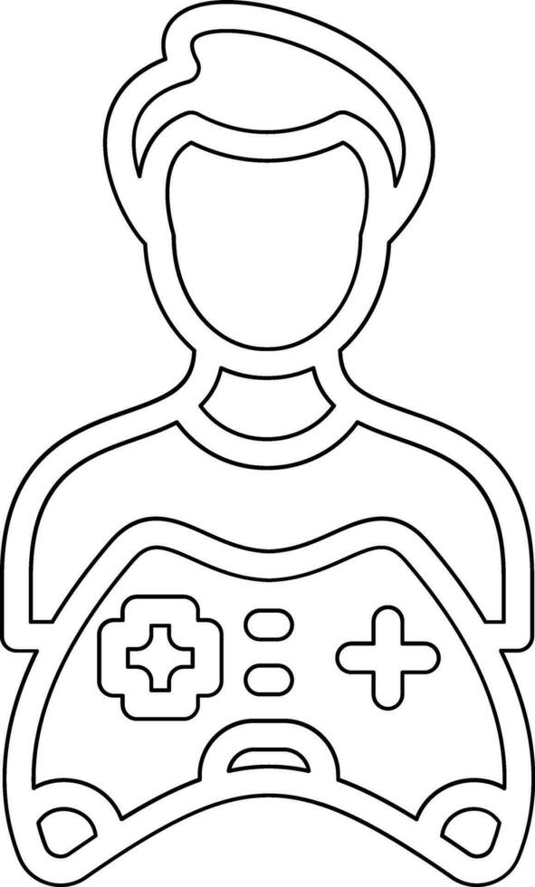 Gamer Vector Icon