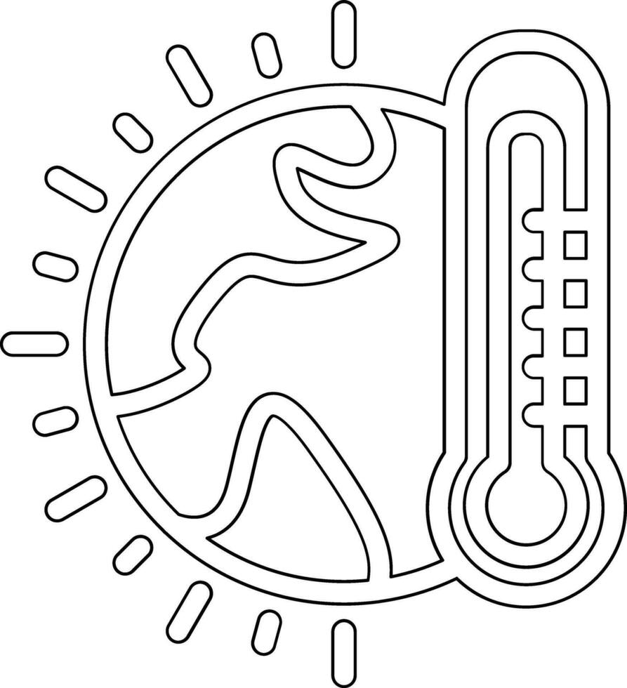 Global Warming Vector Icon