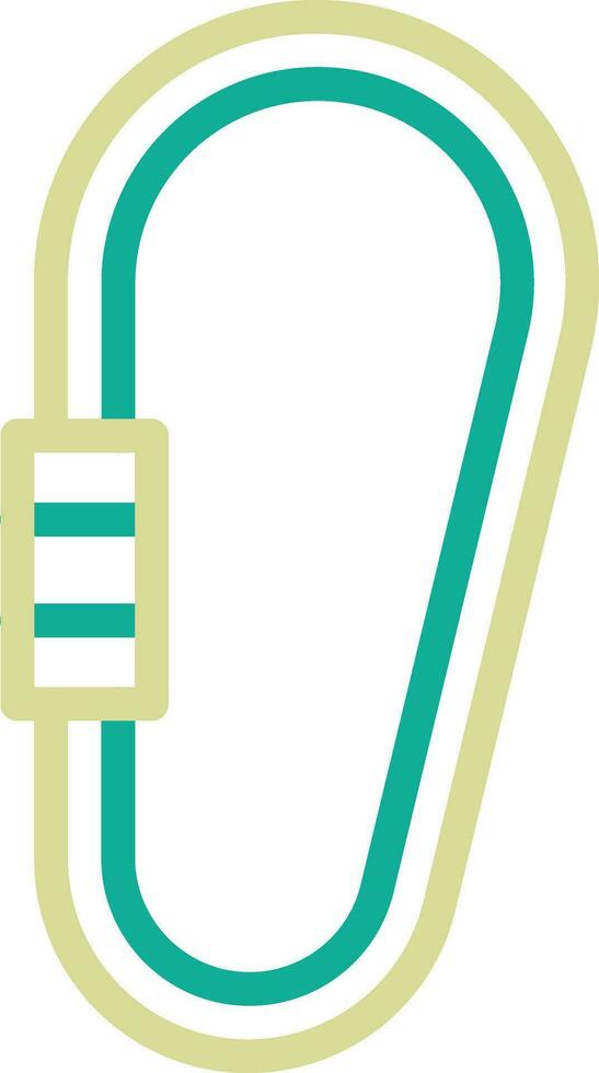 Carabiner Vector Icon