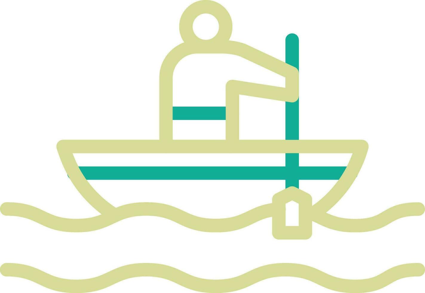 Rowing Vector Icon