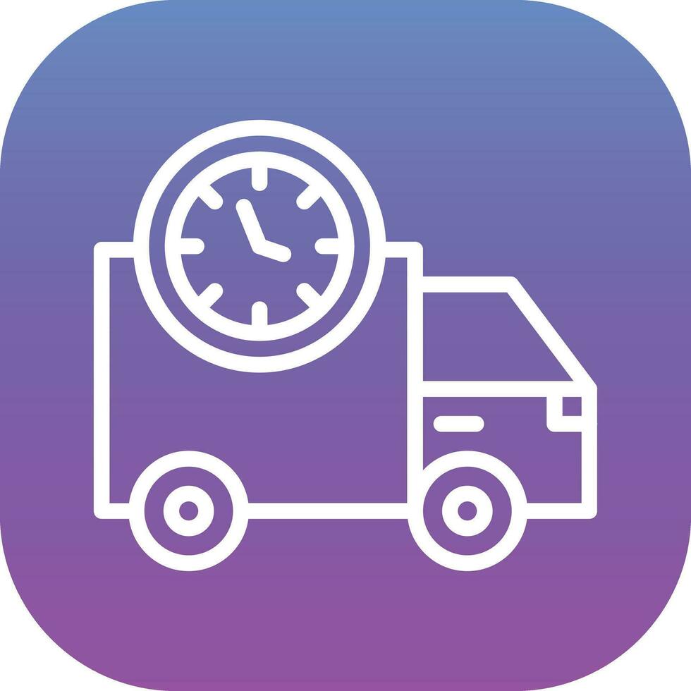 Delivery Time Vector Icon