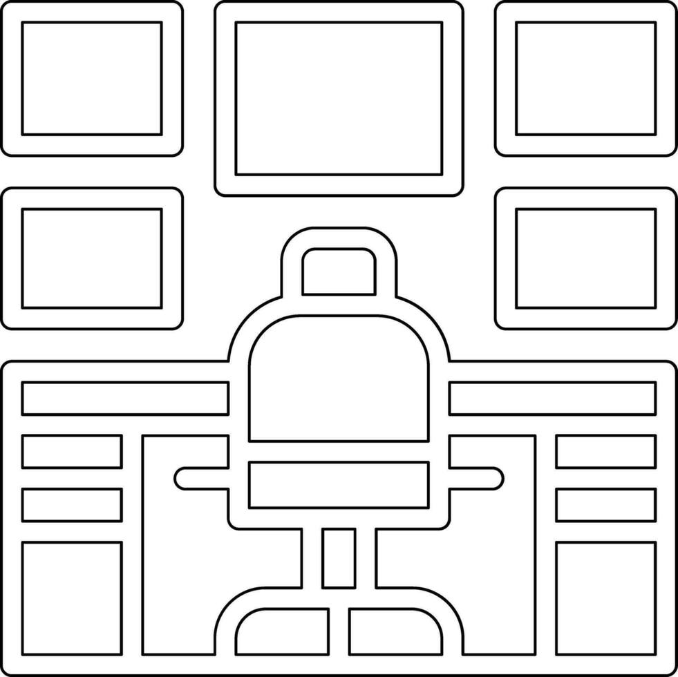 Surveillance Vector Icon