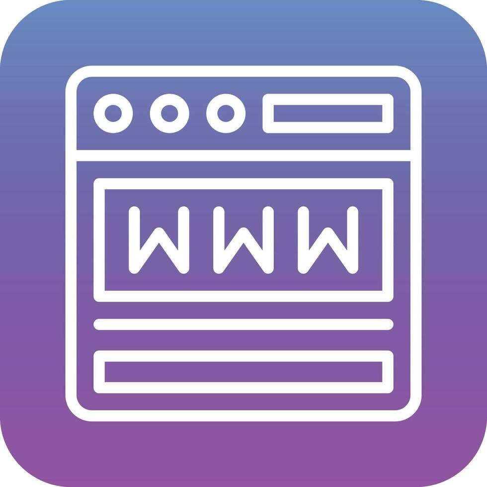 Website Vector Icon