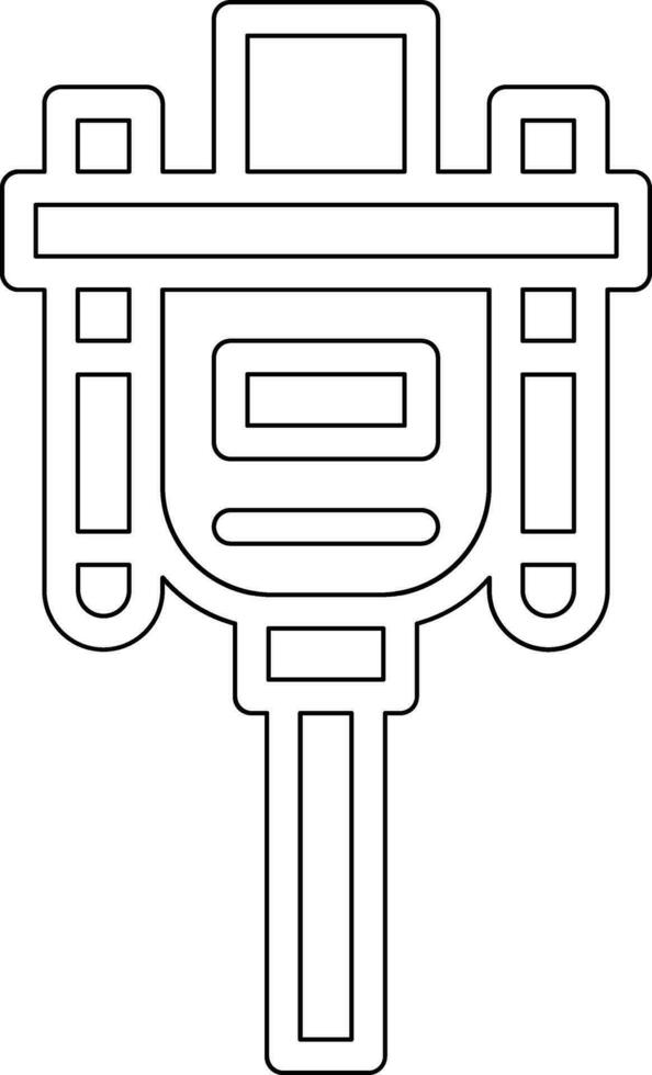 Vga Cable Vector Icon