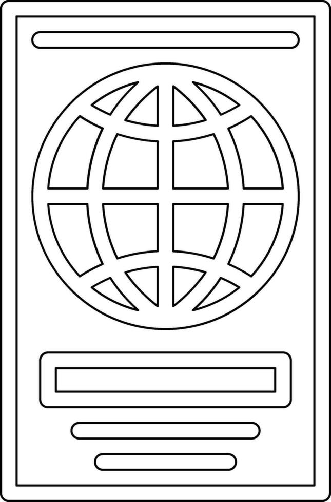 Passport Vector Icon