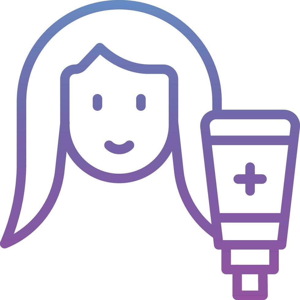 Hair Treatment Vector Icon