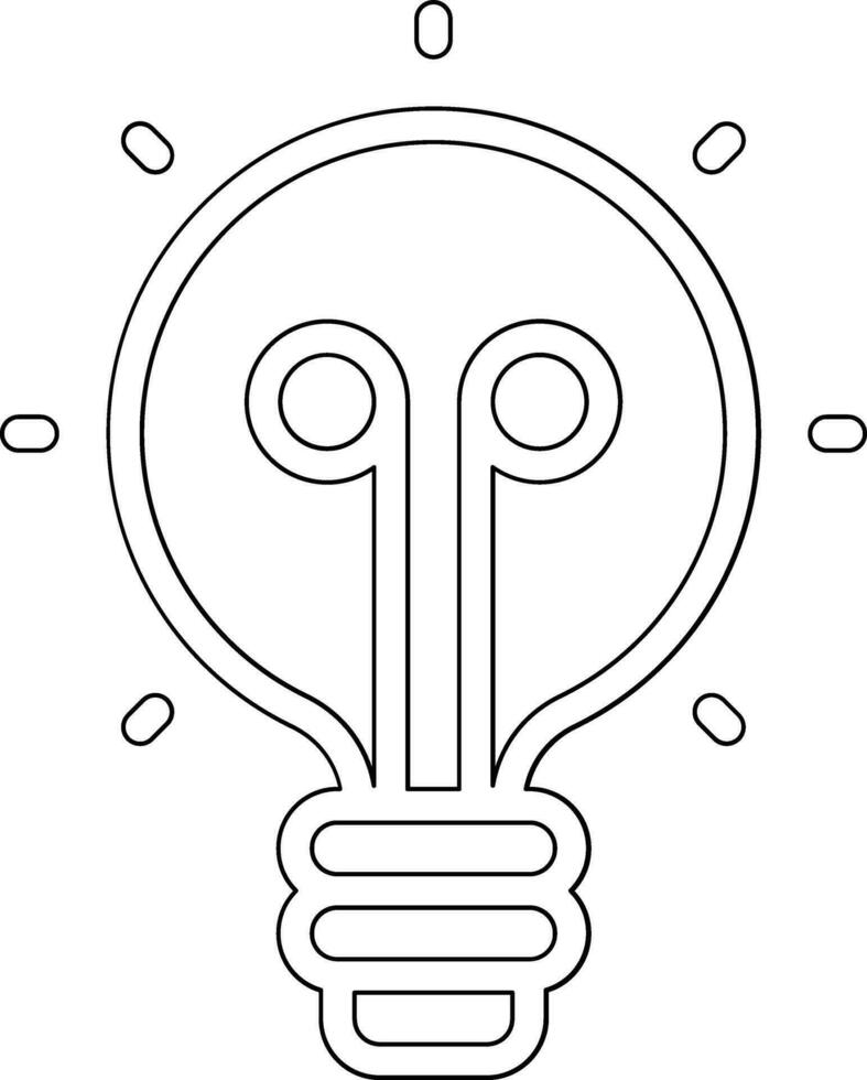 Lightbulb Vector Icon