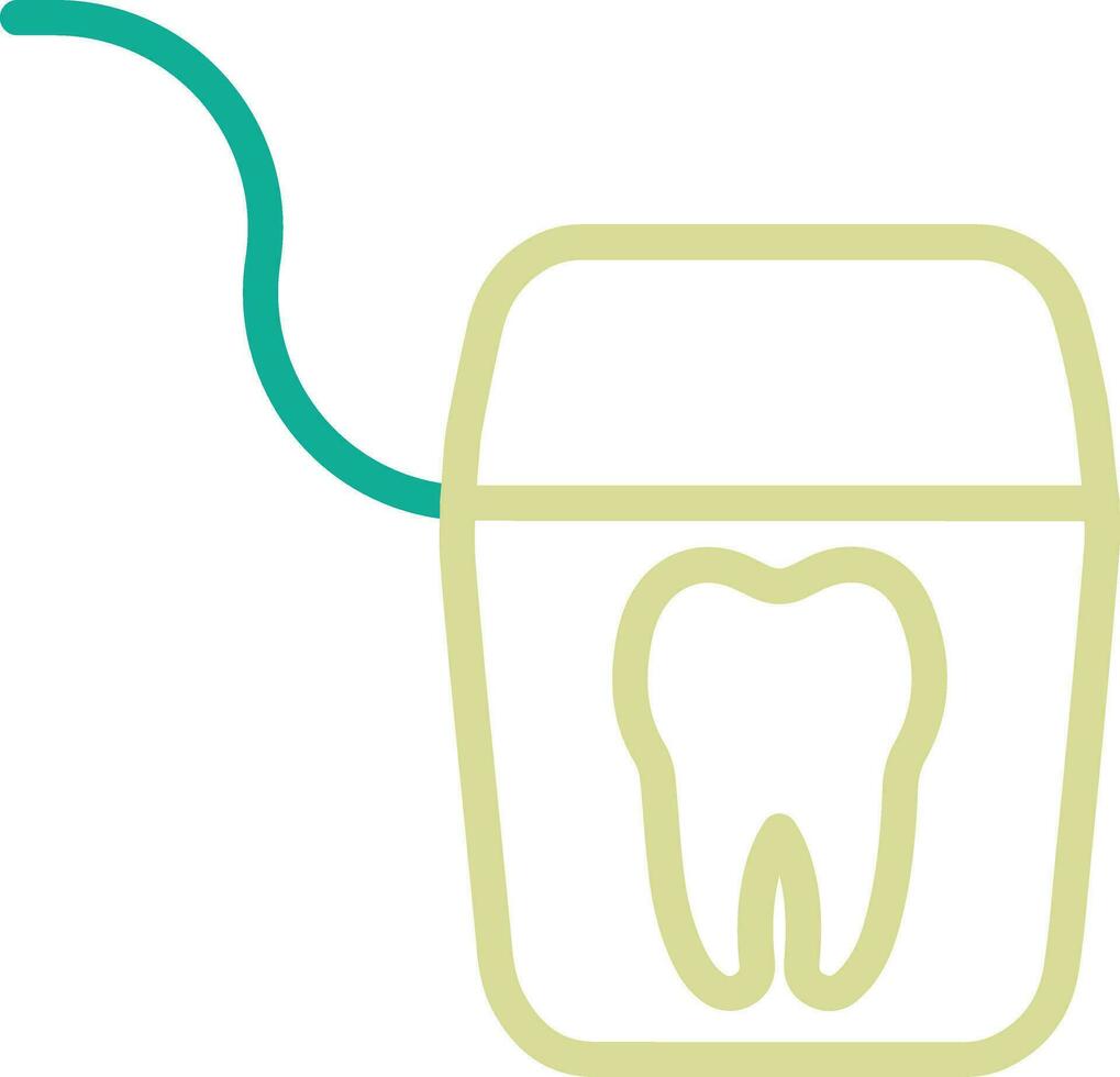 Dental Floss Vector Icon