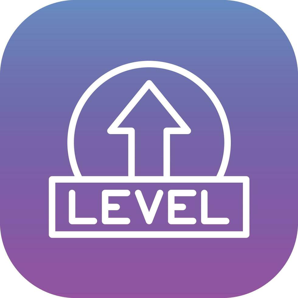 Level Up Vector Icon