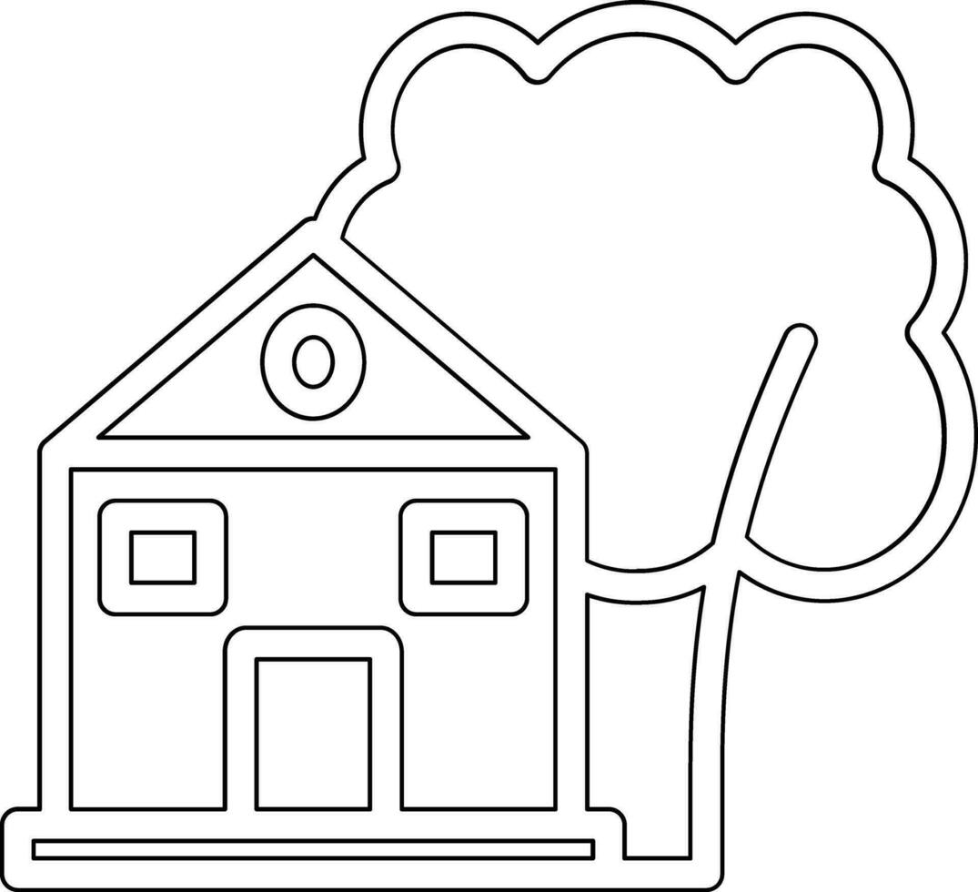 Eco Home Vector Icon