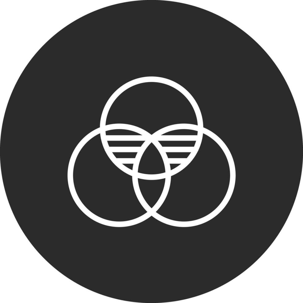Venn Diagram Vector Icon