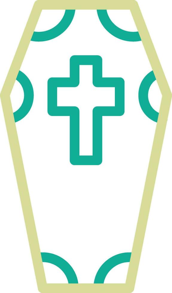 Coffin Vector Icon