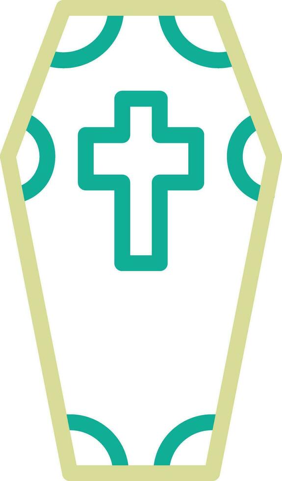 Coffin Vector Icon