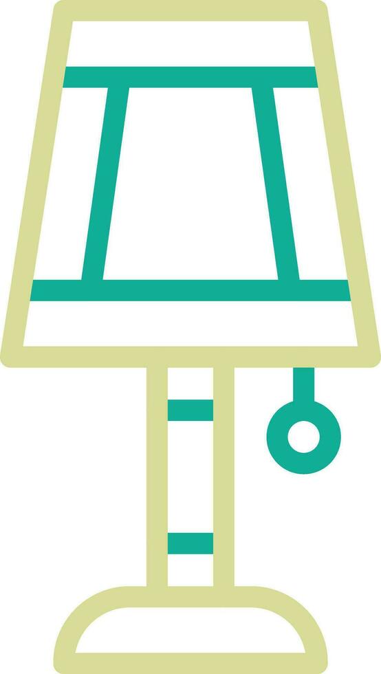 Table Lamp Vector Icon