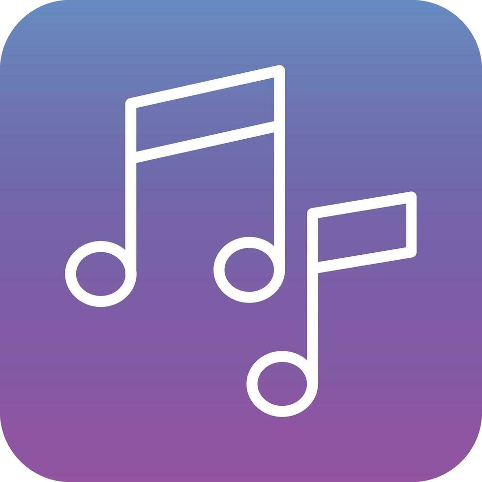 Musical Note Vector Icon