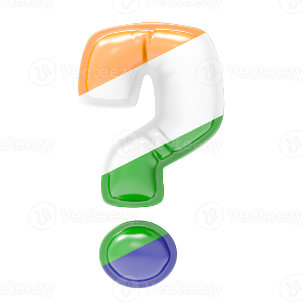 Balloon Symbol Number Indian color of flag png