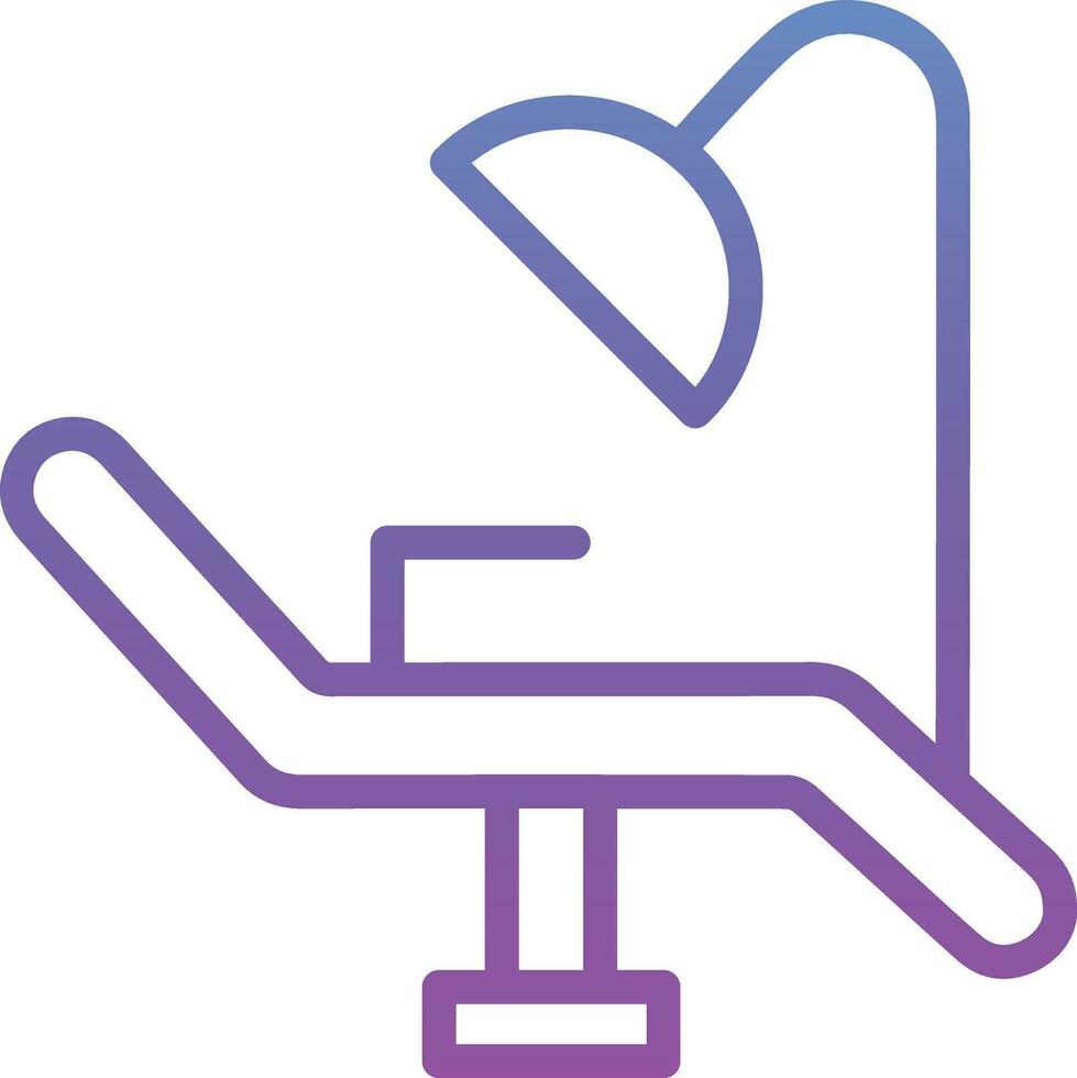 Dental Chair Vector Icon