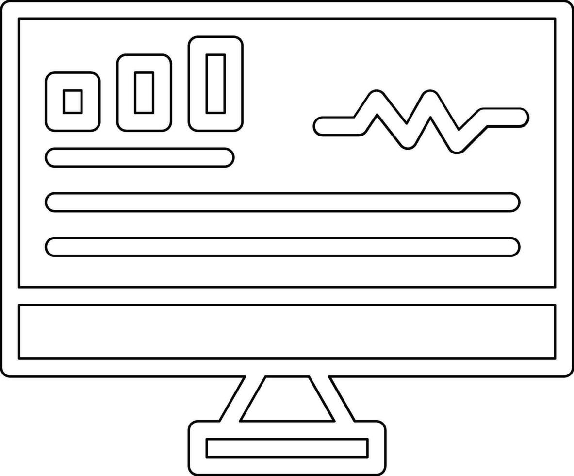 Monitoring Vector Icon