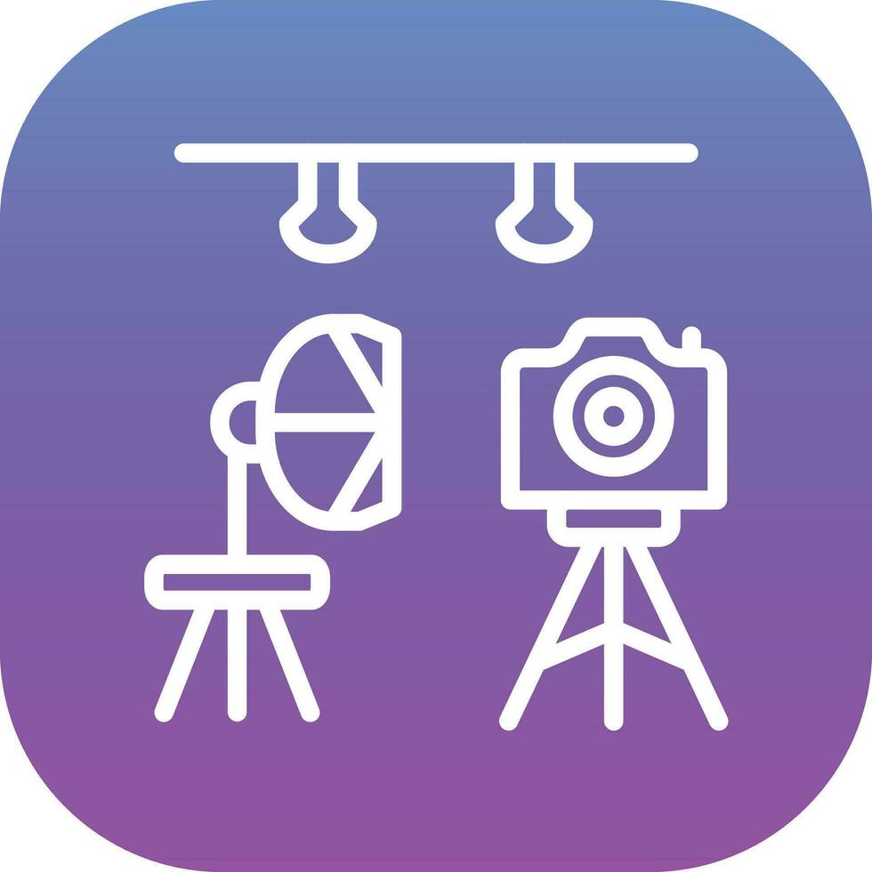 Photo Studio Vector Icon