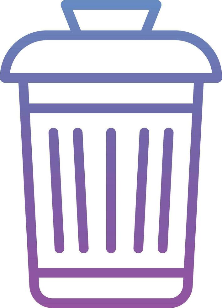 Trash Can Vector Icon