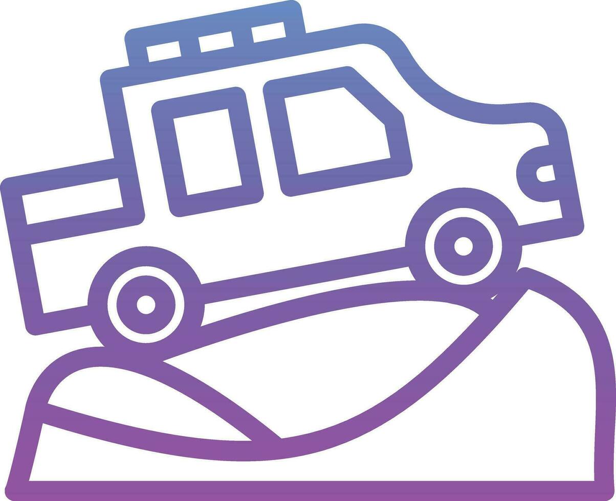 Desert Safari Vector Icon