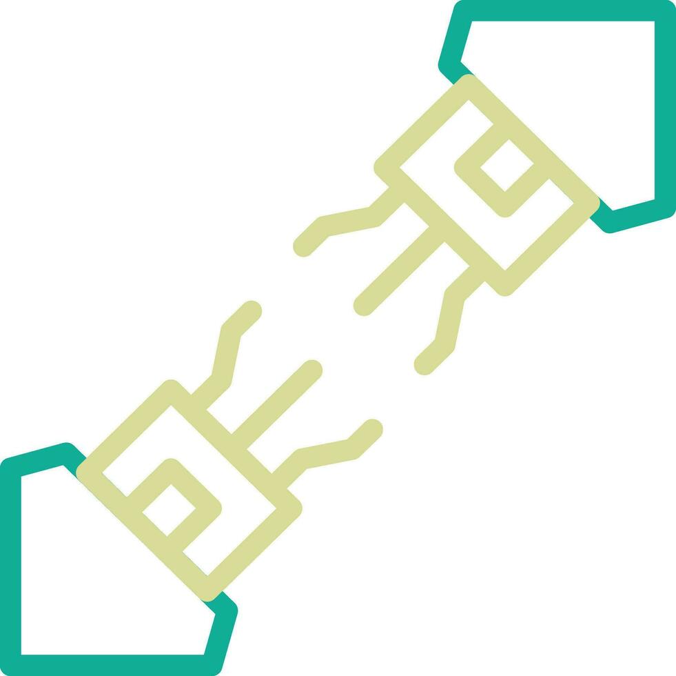 Connecting Wires Vector Icon